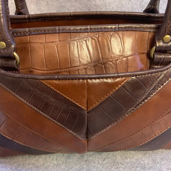 Vintage Relic for Fossil Vegan Leather Handbag, Shoulder Bag or Crossbody, 90's - Picture 11 of 12